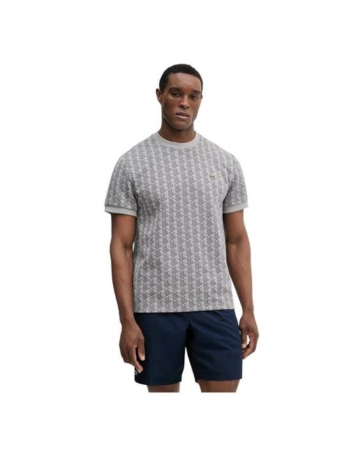 Lacoste T-Hemden in het Gray voor heren