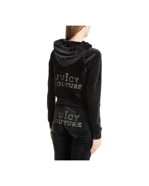 Juicy Couture Black Zip-Throughs