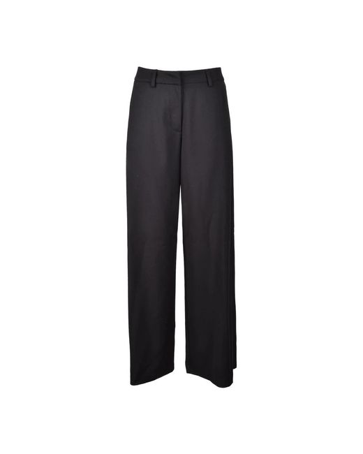 CoSTUME NATIONAL Black Wide Trousers