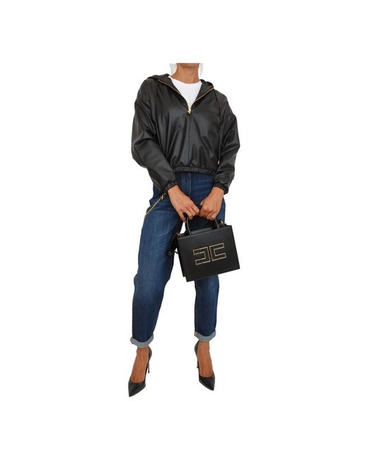 Elisabetta Franchi Black Light Jackets