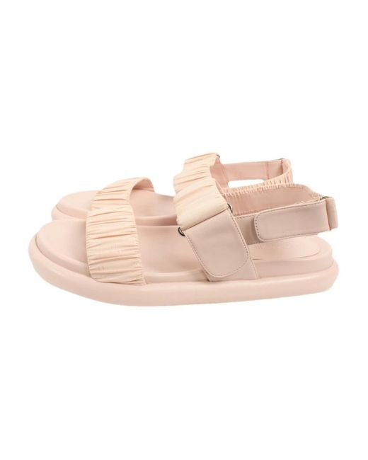 Marc Cain Pink Flat Sandals