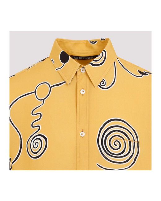 Shirts > short sleeve shirts Jacquemus pour homme en coloris Yellow