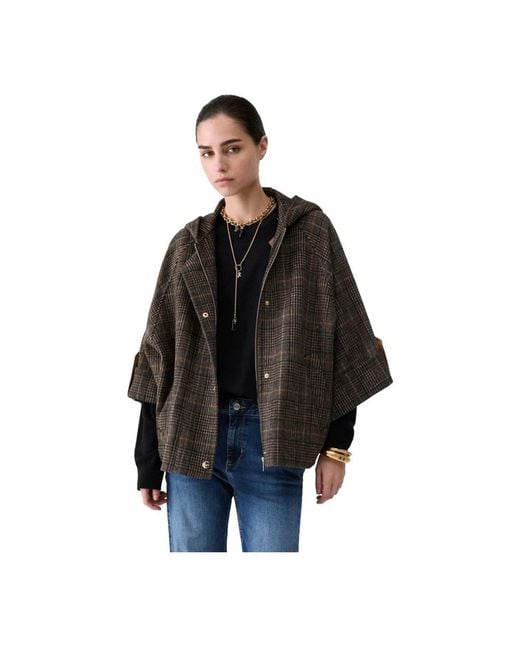Liu Jo Green Ponchos