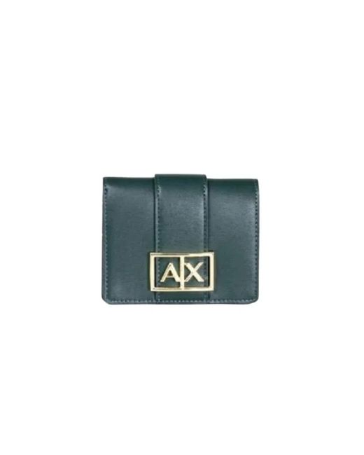 Wallets & Cardholders di ARMANI EXCHANGE in Green