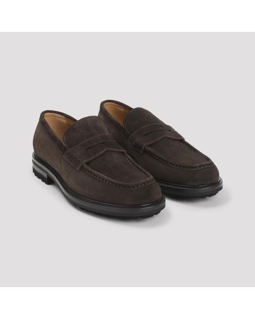 Kiton Black Loafers for men