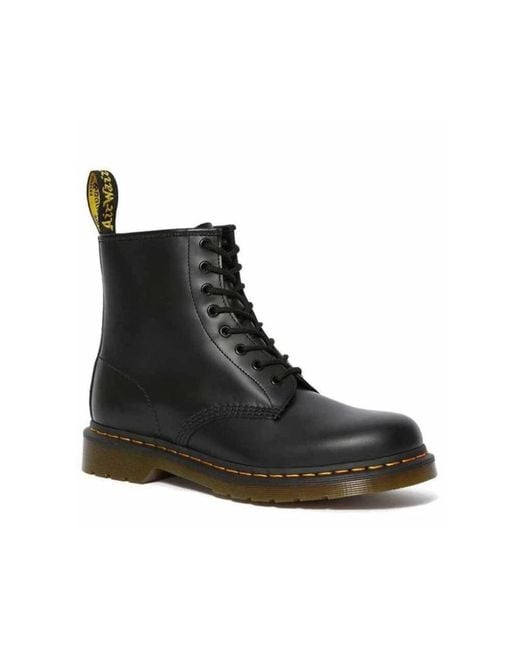 Dr. Martens Black Lace-Up Boots for men