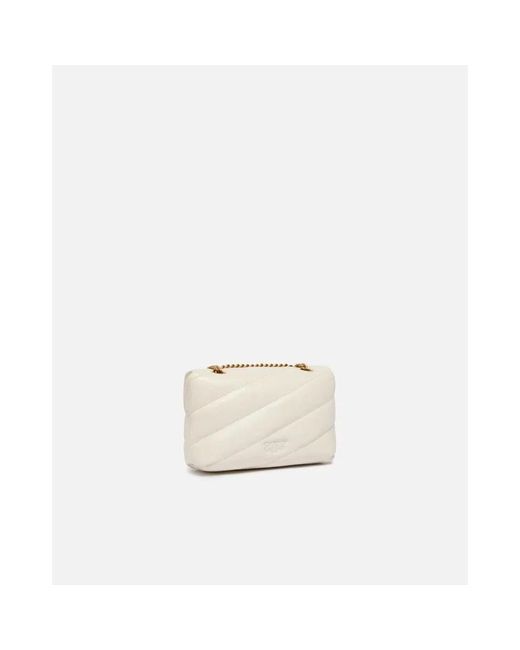 Pinko Metallic Cross Body Bags