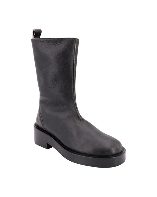 Courreges Black Ankle Boots