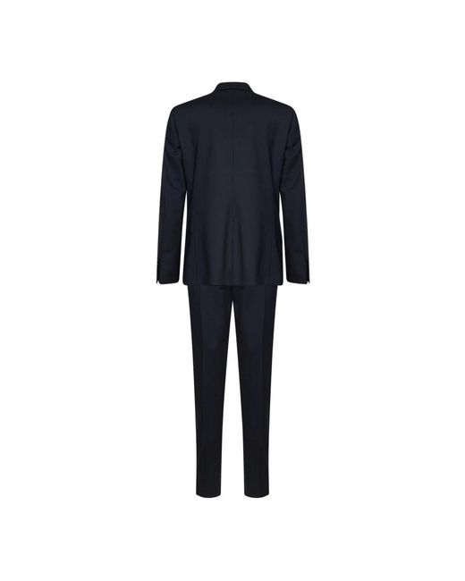 Dolce & Gabbana Blue Single Breasted Suits for men