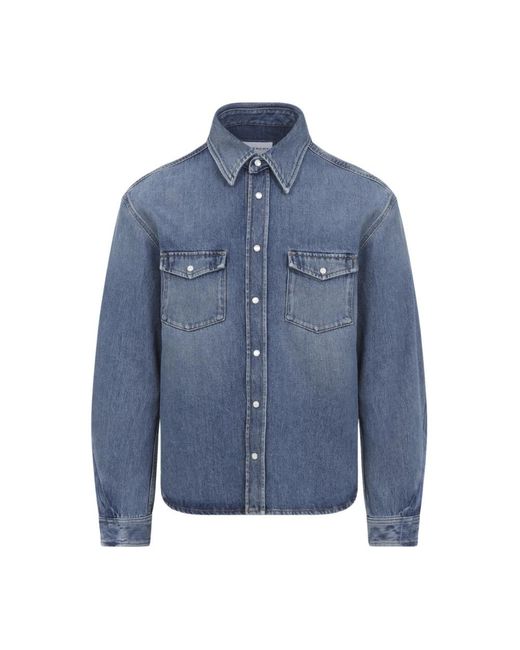 Givenchy Blue Denim Jackets for men