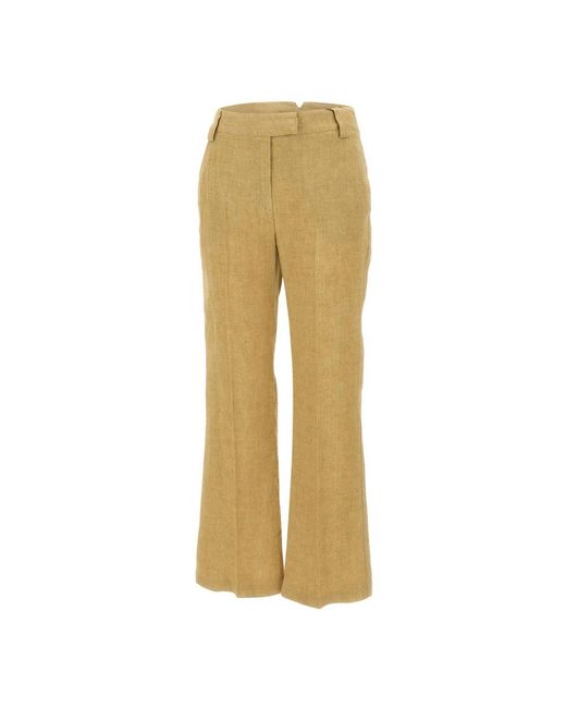 Marella Natural Wide Trousers