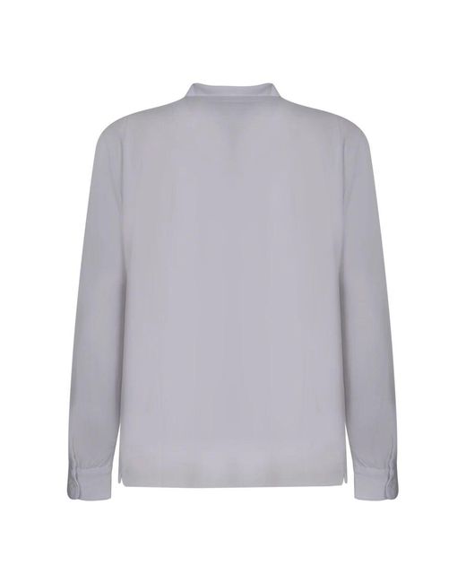 Zanone Weiße t-shirts & polos für männer in Gray für Herren