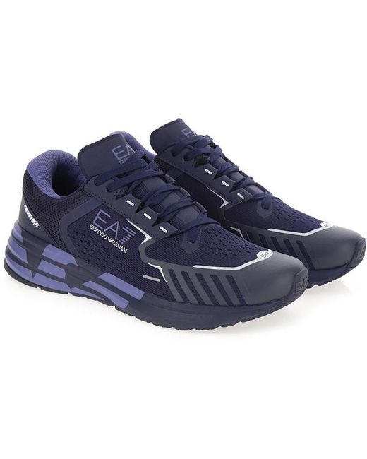 EA7 Blue Sneakers for men