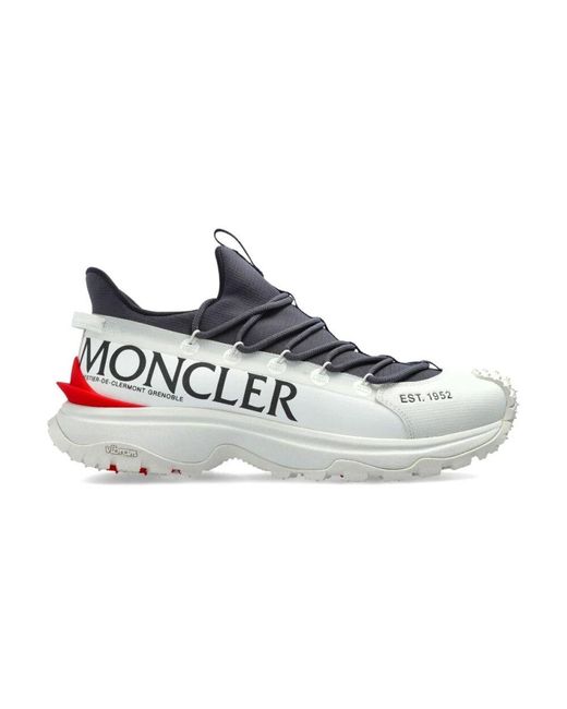 Moncler Blue Sneakers for men