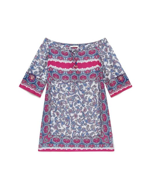 Maliparmi Blue Short Dresses
