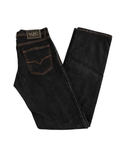 Versace Regular Broeken in het Black voor heren