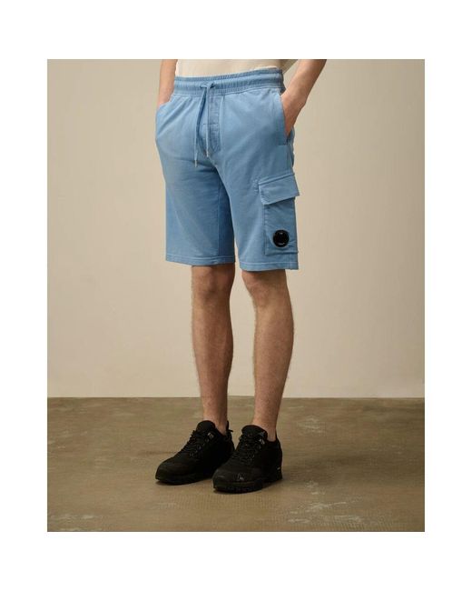 C P Company Stylische Shorts Für Männer in Blue für Herren
