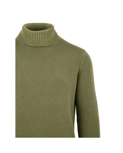 FILIPPO DE LAURENTIIS Green Turtlenecks for men