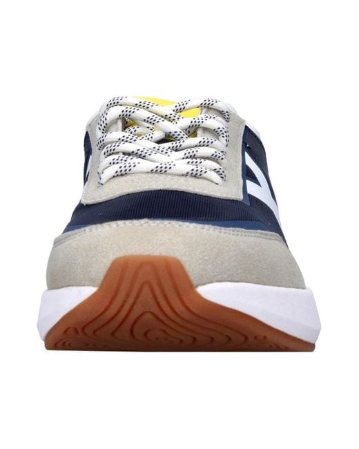 Munich Schoenen ,Veelkleurig ,Suède Suède En Stoffen Sneakers in het Blue voor heren
