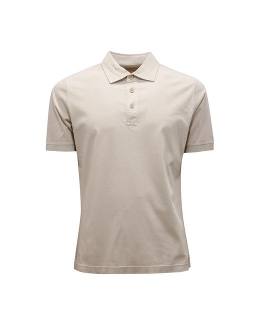 People Of Shibuya Natural Polo Shirts for men