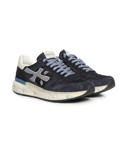 Premiata Blue Sneakers for men
