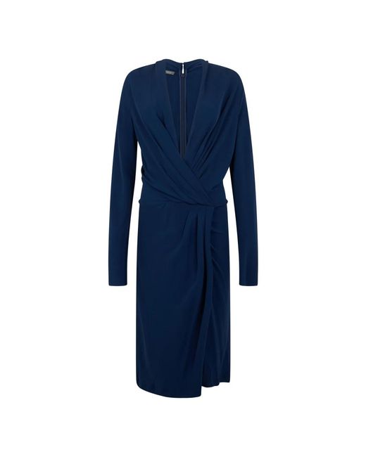 Alberta Ferretti Blue Midi Dresses