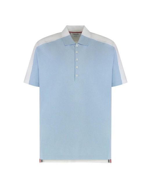Thom Browne Blue Polo Shirts for men