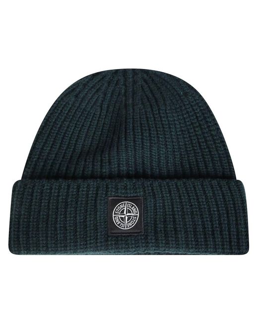 Stone Island N100012 Leichte Rws Geelong Wollmütze in Green für Herren