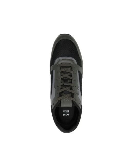HUGO Black Sneakers for men