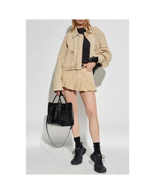 Balenciaga Denim Jackets in het Natural