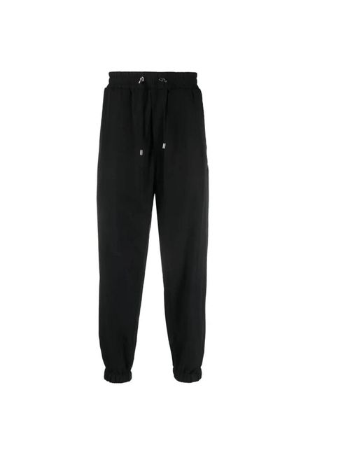 Balmain Black Sweatpants for men