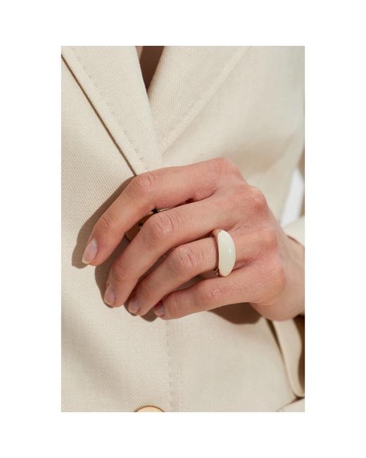 LIE STUDIO White The Beatrice Ring