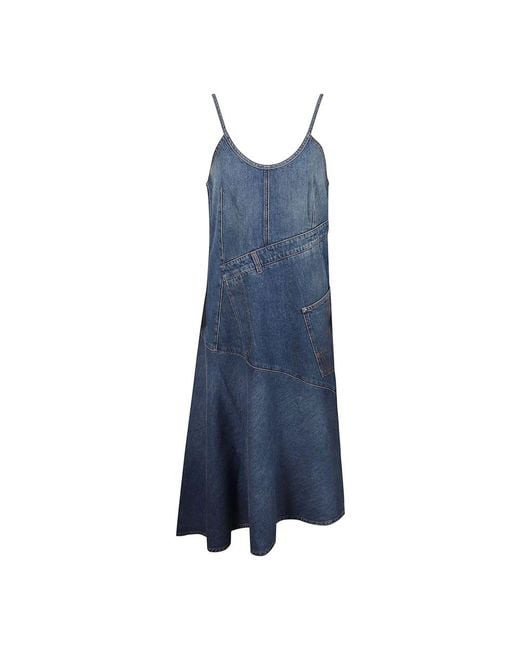 J.W. Anderson Blue Short Dresses