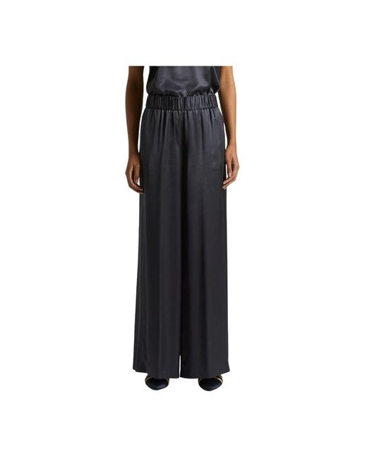 Wide Trousers di Peserico in Black