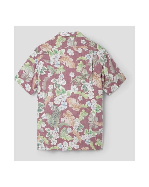 Hartford Gray Short Sleeve Shirts for men