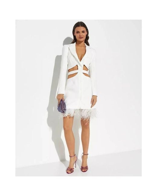 Dresses > day dresses > short dresses PATBO en coloris White