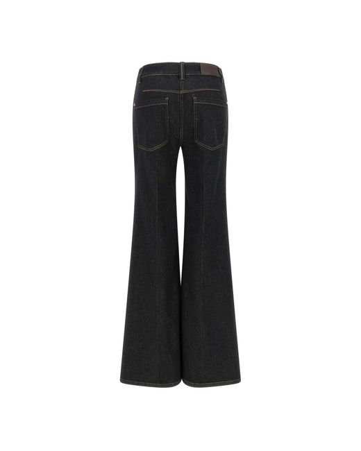 Brunello Cucinelli Black Flare Jeans