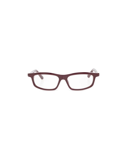 Jacquemus Red Glasses