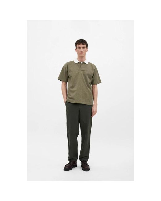 Norse Projects Green Polo Shirts for men