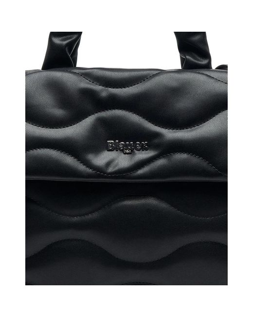 Blauer Black Shopping Bags