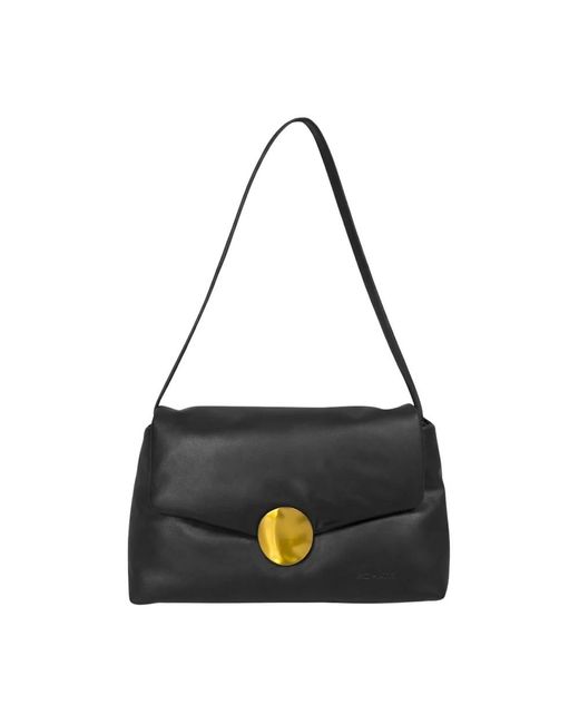 Vic Matié Black Shoulder Bags