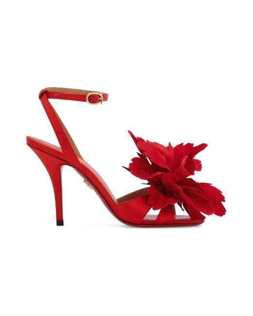 Ferragamo Red High Heel Sandals