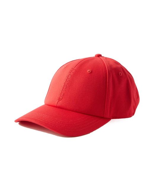 Accessories > hats > caps Moncler pour homme en coloris Red