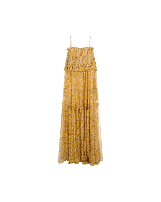 Chloé Metallic Maxi Dresses