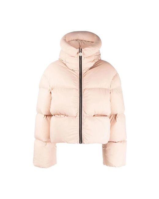 Ienki Ienki Cropped Puffer Jacket in het Natural
