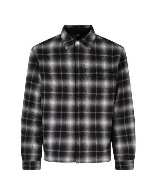 Represent Gestepptes Hemd in Black für Herren