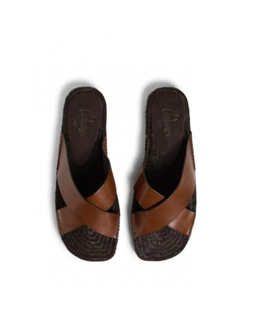 Shoes > flip flops & sliders > sliders Castaner pour homme en coloris Brown