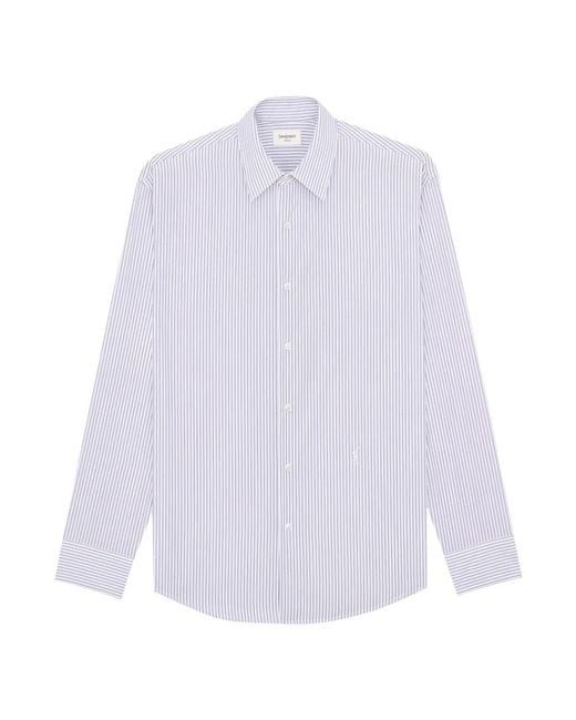 Saint Laurent White Casual Shirts for men