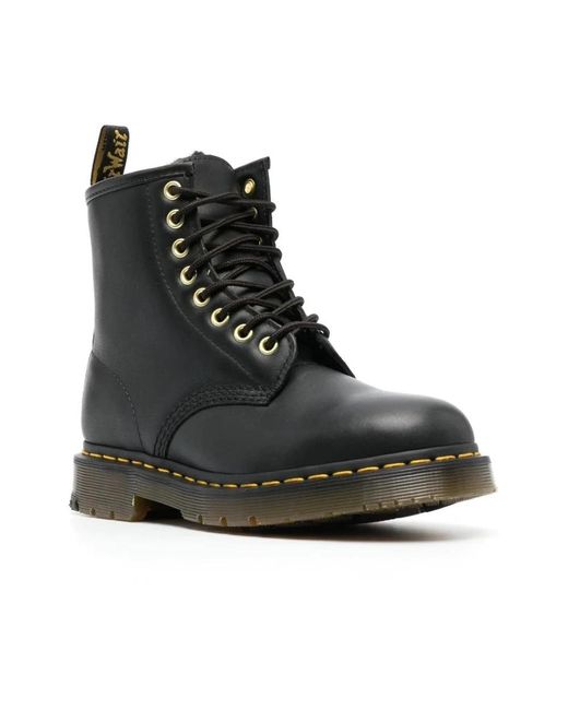 Dr. Martens Black Lace-Up Boots