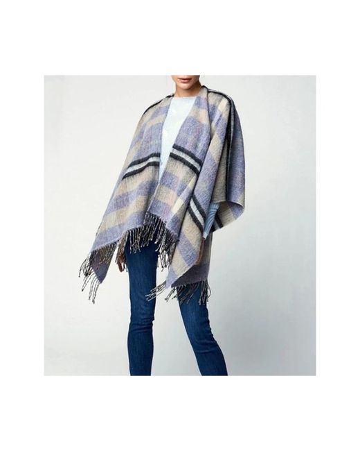 Gas Poncho in het Blue